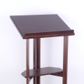 PULPIT DO MIEJSCA PRZEWODNICZENIA - SKŁADANY, WYS. 130CM BRĄZ