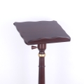PULPIT DO MIEJSCA PRZEWODNICZENIA - OZDOBNE ZŁOCENIA Z REGULACJĄ, WYS. 130CM CIEMNY BRĄZ