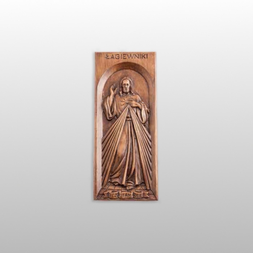 PAN JEZUS MIŁOSIERNY (2 ŁAG.) 13x30 CM