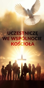 BANER Z HASŁEM: Uczestniczę we wspólnocie Kościoła (uczestniczę_01)