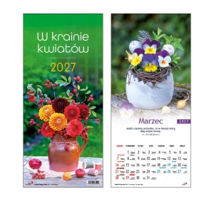 KALENDARZ W KRAINIE KWIATÓW