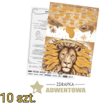 ZDRAPKA ADWENTOWA 2026 -PAKIET 10 szt -1p