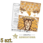 ZDRAPKA ADWENTOWA 2026 -PAKIET 5 szt -1p