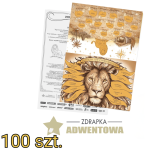 ZDRAPKA ADWENTOWA 2026 -PAKIET 100 szt -1p